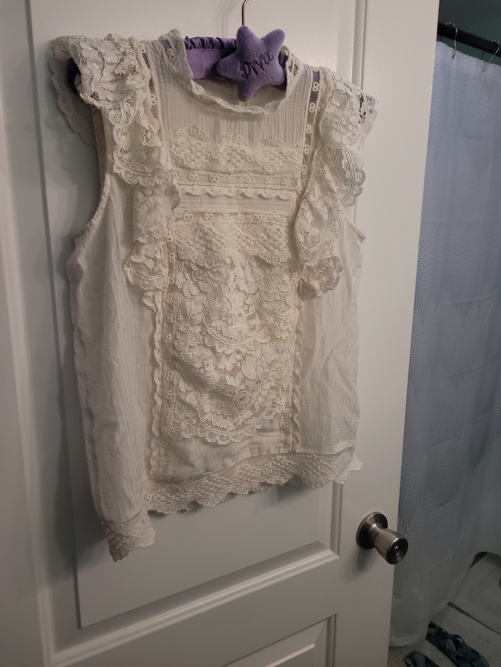 Maeve by Anthropologie Lace Cami with White Lining - Picture 6 of 6